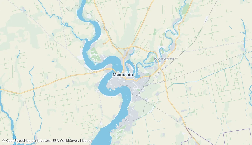Mykolaiv — Mapa