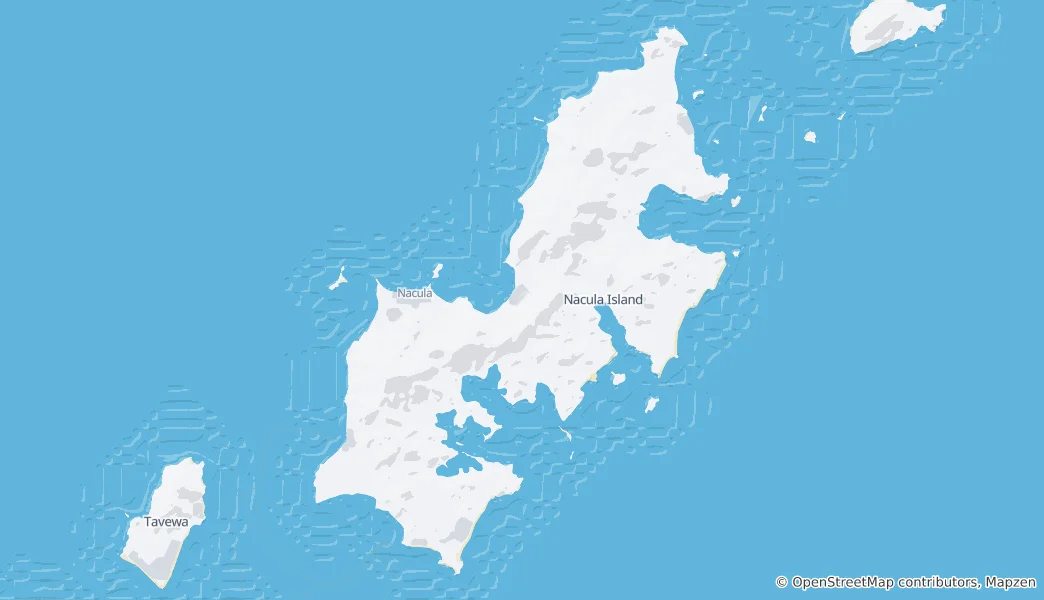 Nacula Island Haritası