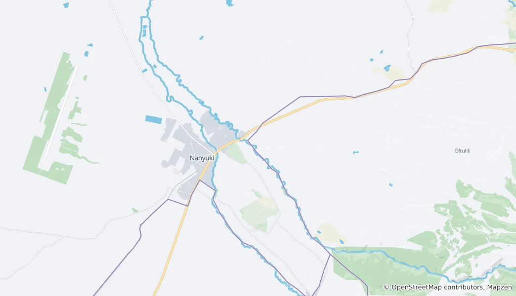 Nanyuki Haritası