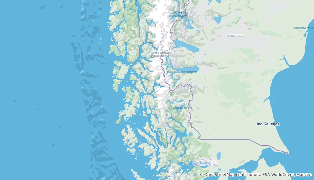 Mappa di Natales