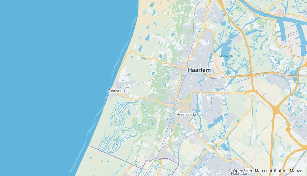 Mappa di Bloemendaal