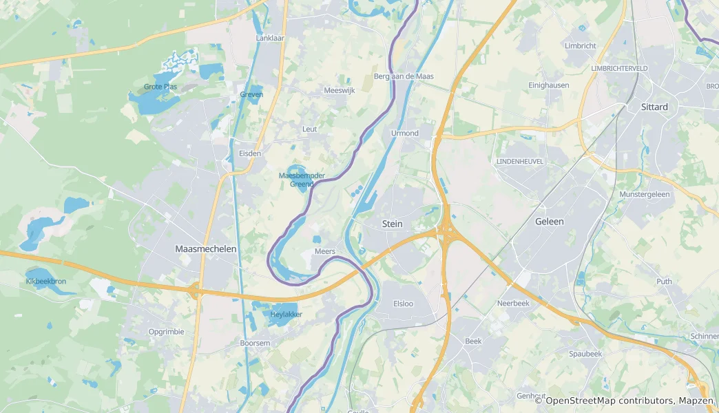 Mapa Stein