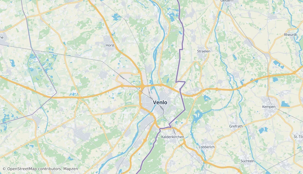Venlo — Carte