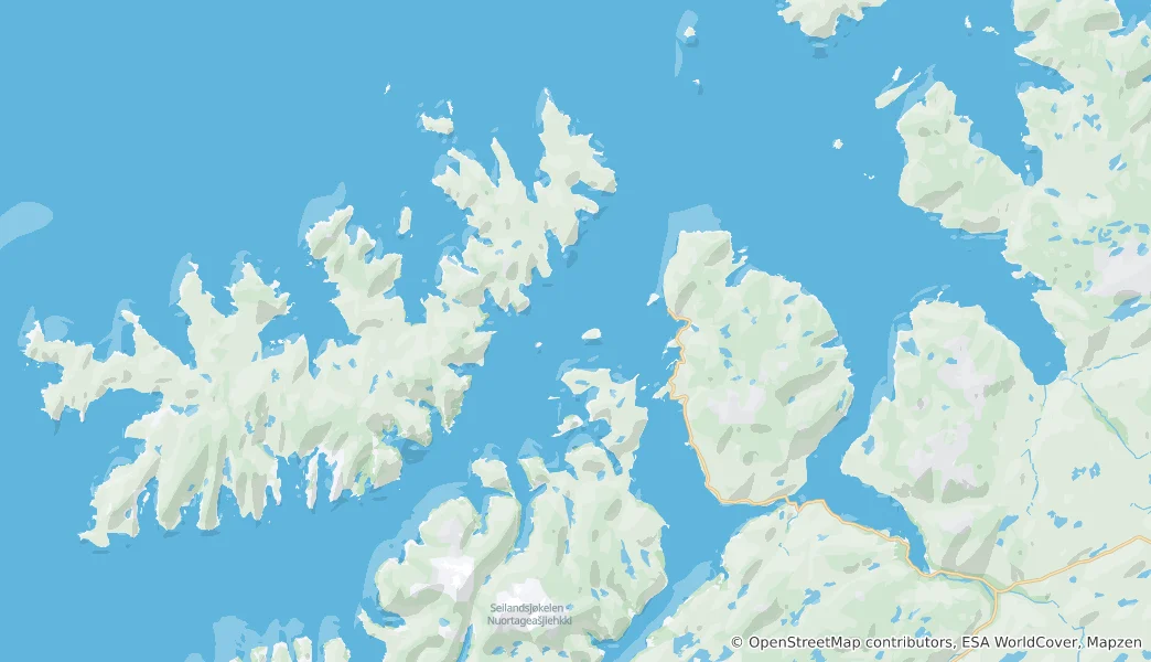Térkép: Hammerfest