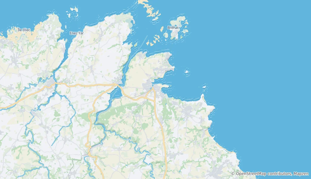 Mapa Paimpol