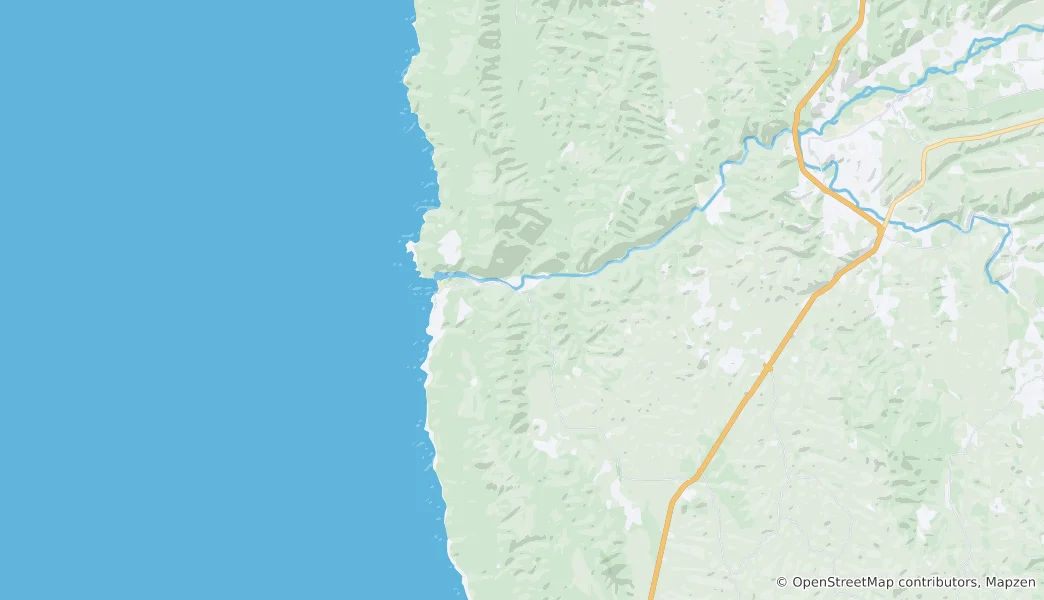 Mapa Parque Nacional Bosque de Fray Jorge