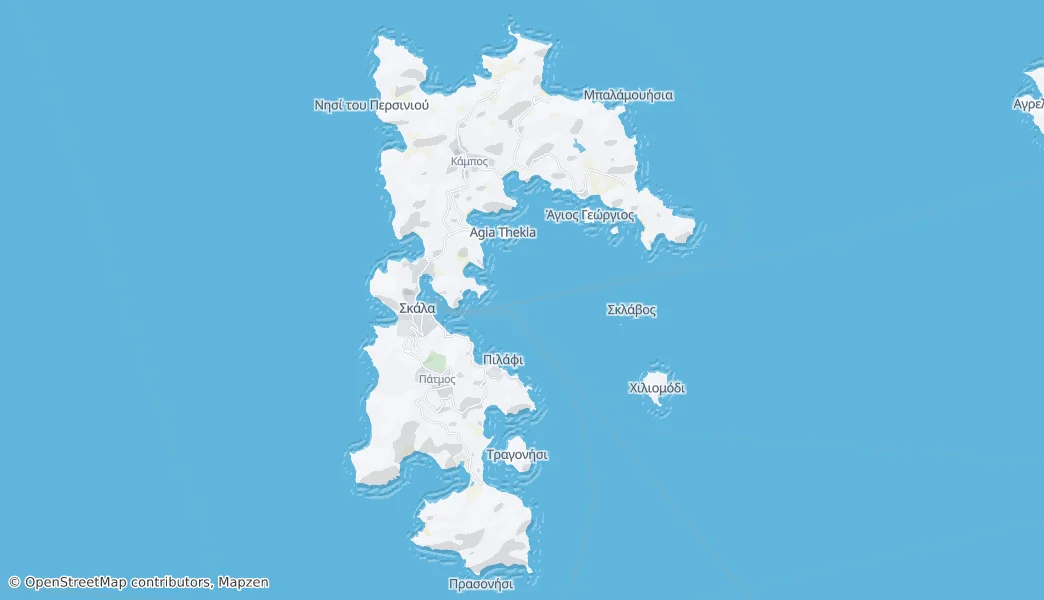 Patmos — 지도