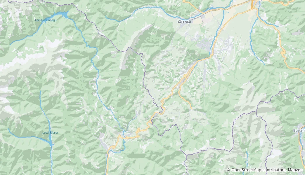 Piatra Craiului Haritası