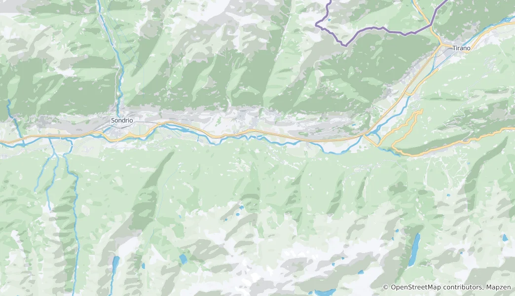 Mapa de Ponte in Valtellina