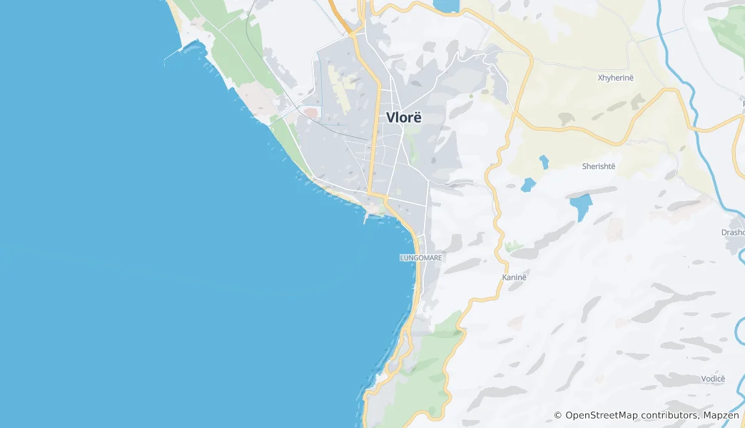 Map of Qendër