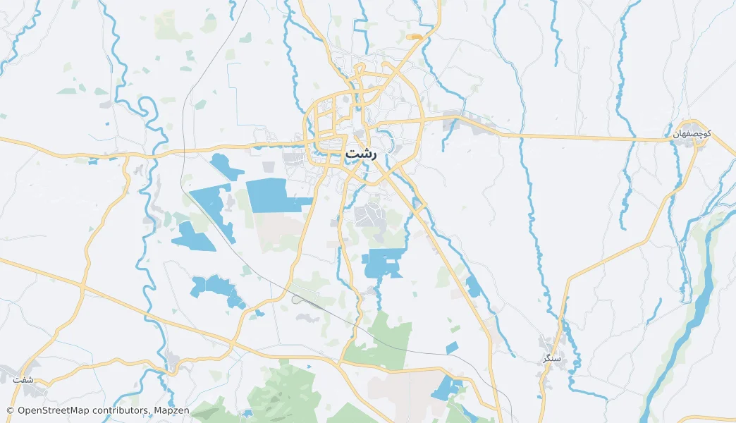 Rasht — Map