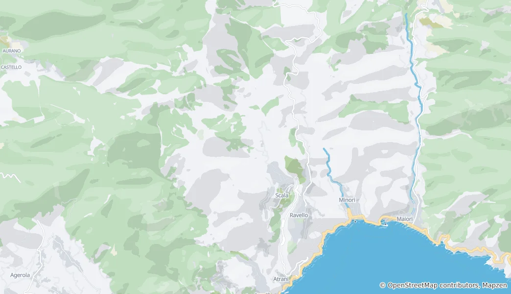 Map of Ravello