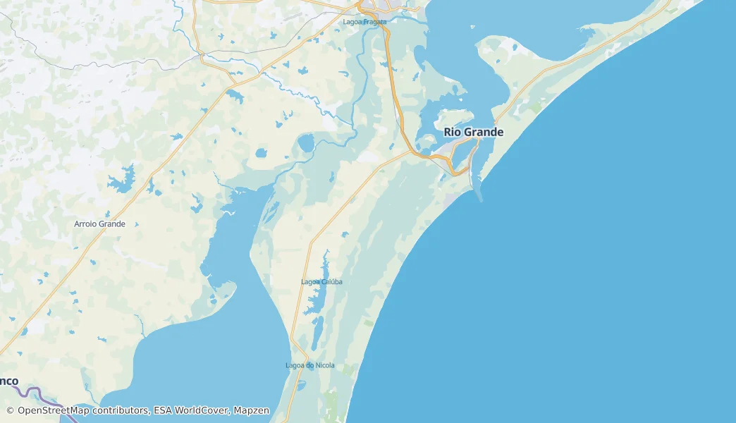 Rio Grande — Mapa