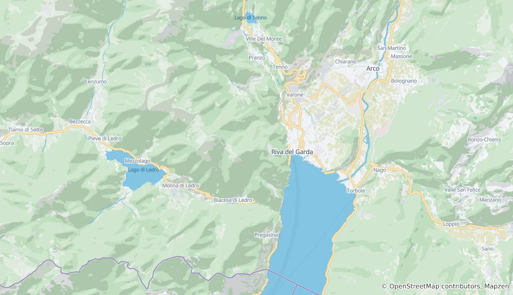 Carte de Riva del Garda