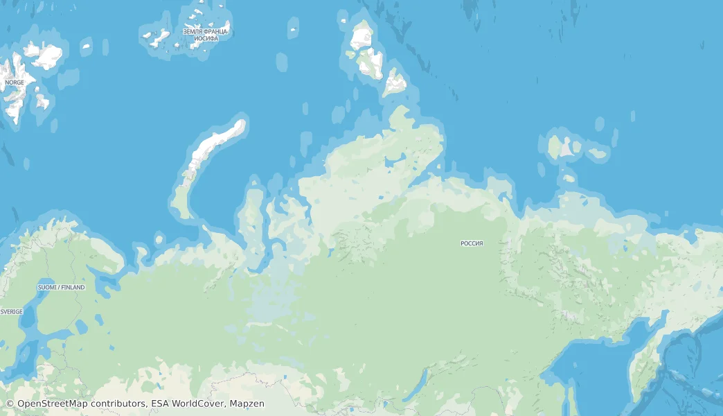 Krai de Krasnoiarsk — Mapa