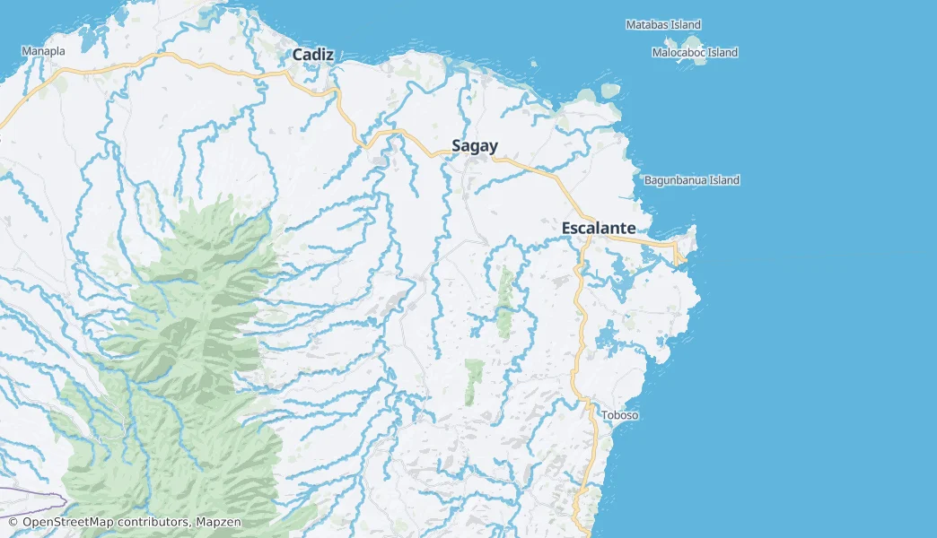 Sagay City — 地图