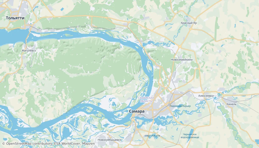 Samara — Map