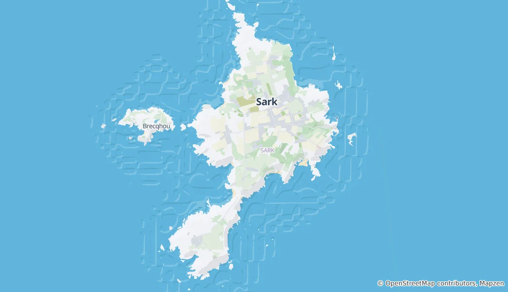 Mapa Sark