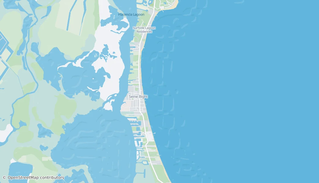 Seine Bight — Mapa
