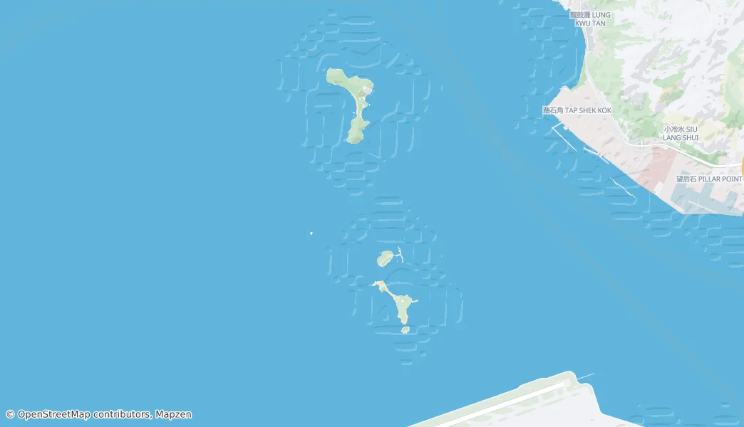 Sha Chau and Lung Kwu Chau Marine Park — Karte