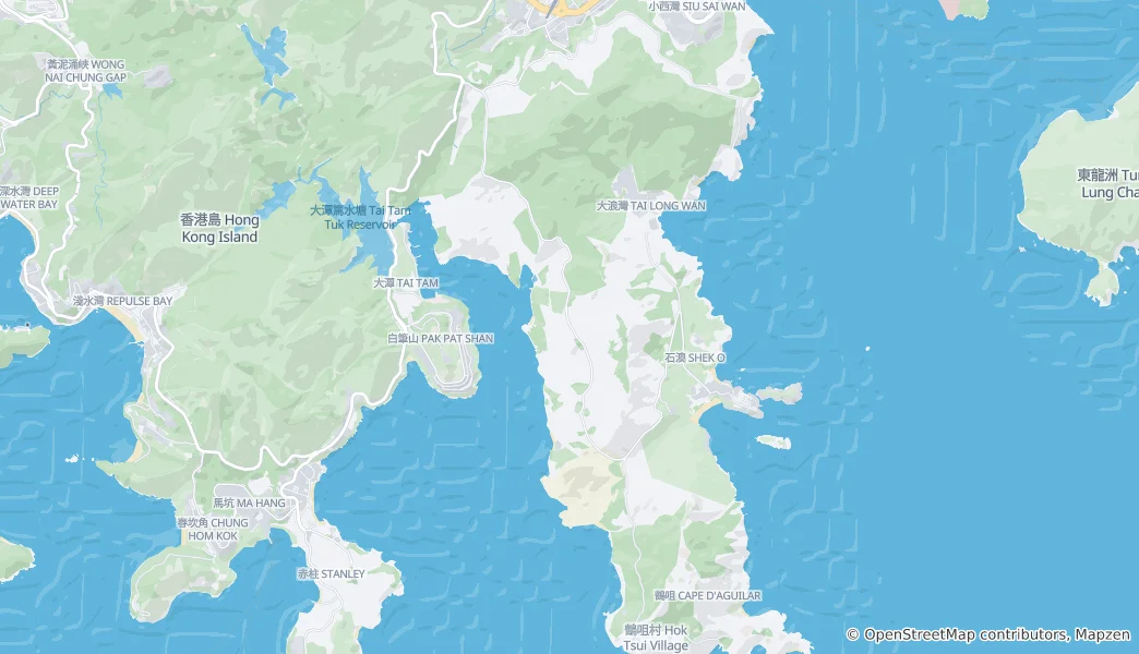 Mappa di Shek O Country Park
