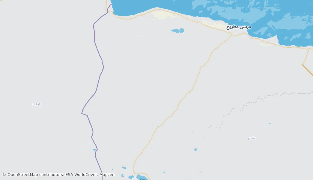 Sidi Barani — Map