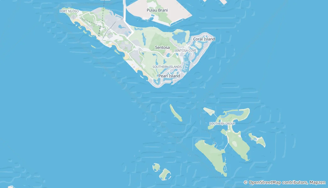 Mappa di Isole Meridionali