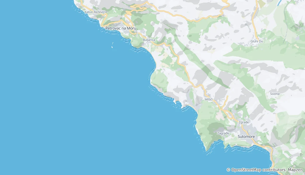 Mappa di Park prirode Katič