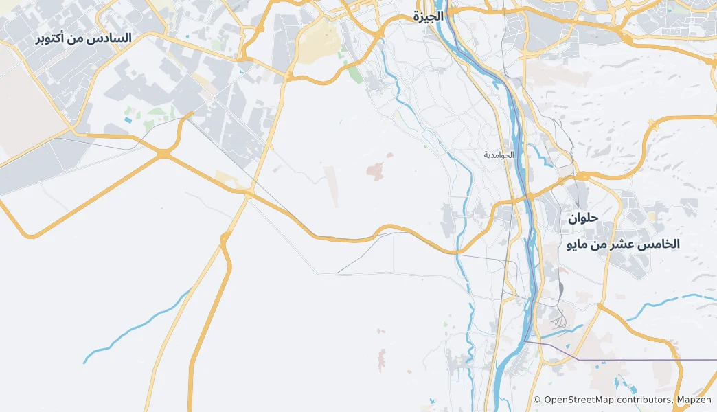 Mappa di Pyramid fields from Giza to Dahshur