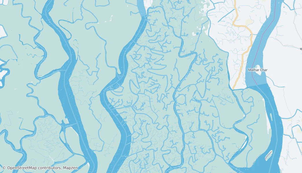 Sundarban — Map
