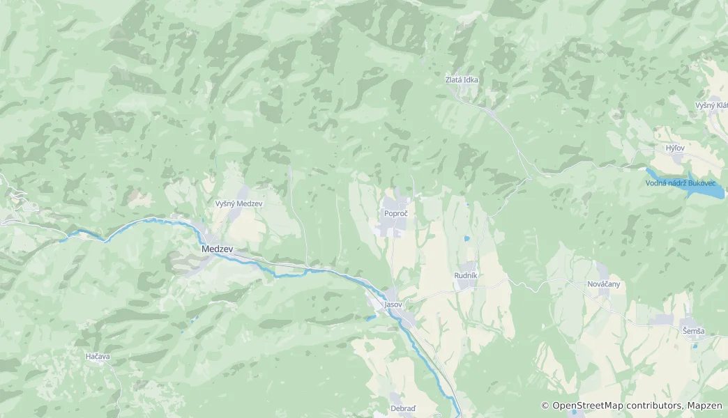 Mapa De Jasov