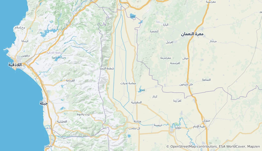 Mapa Al-Suqaylabiyah