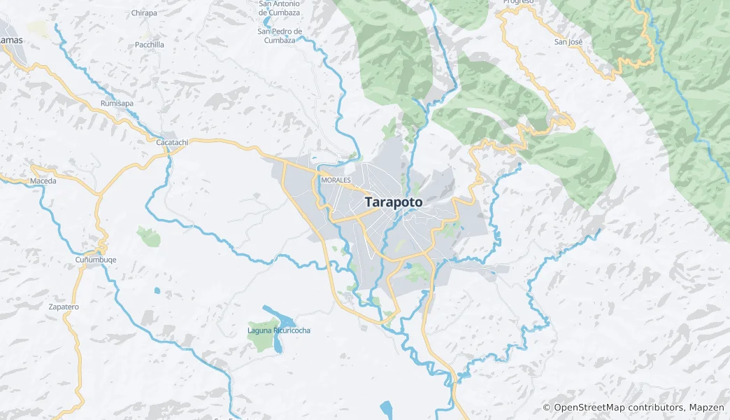 Mapa Tarapoto