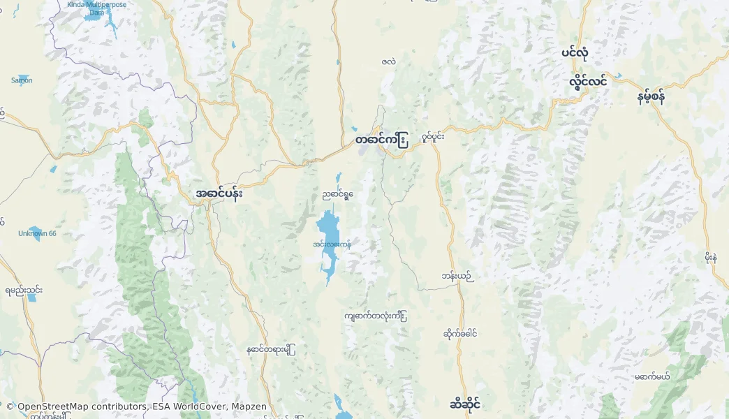 Taunggyi — Map
