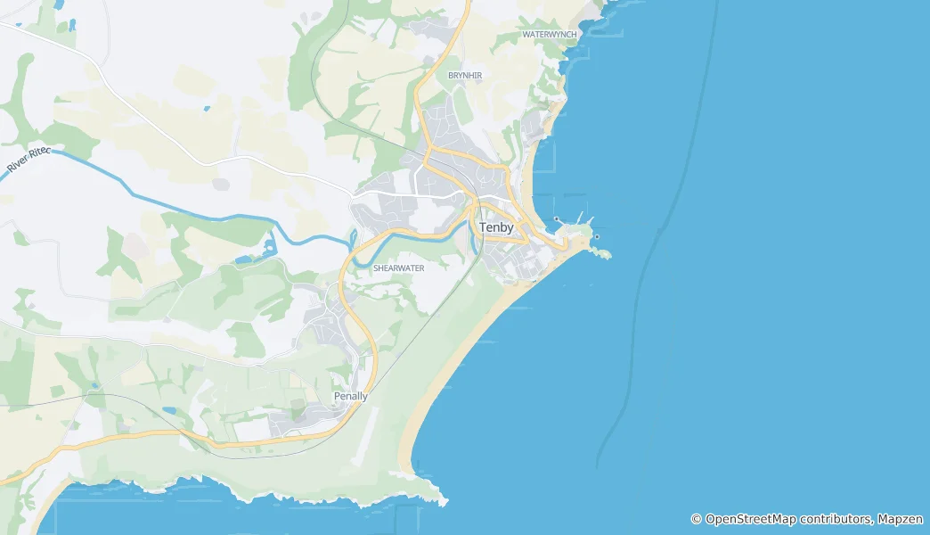 텐비 지도