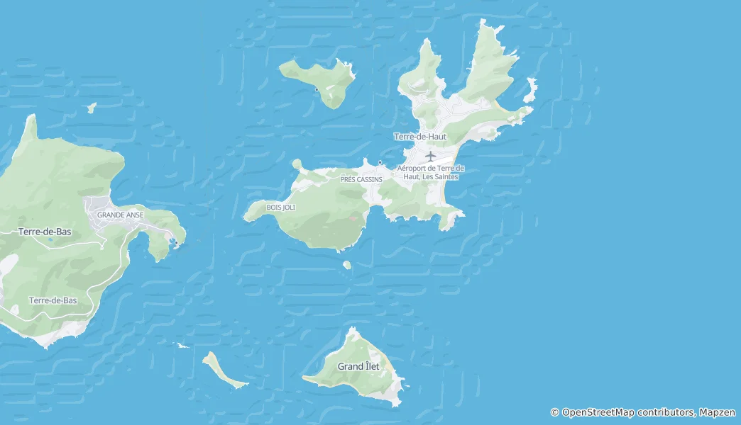 Map of Terre-de-Haut