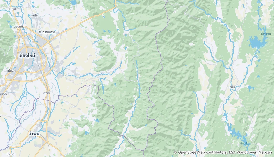 Mapa Mae On