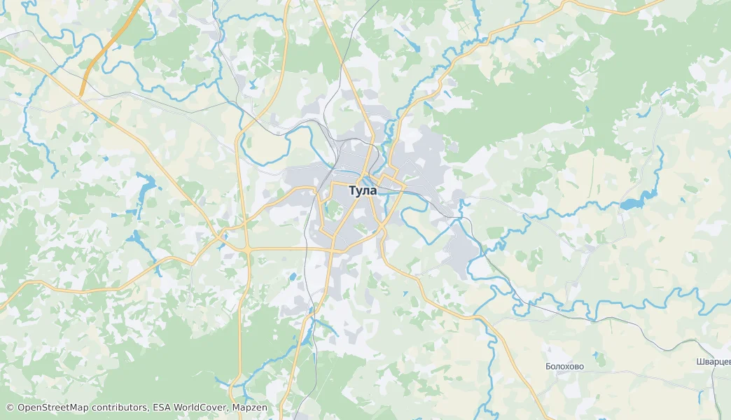 Tula — Map