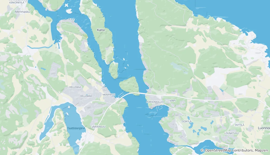 Map of Särkänsalmi