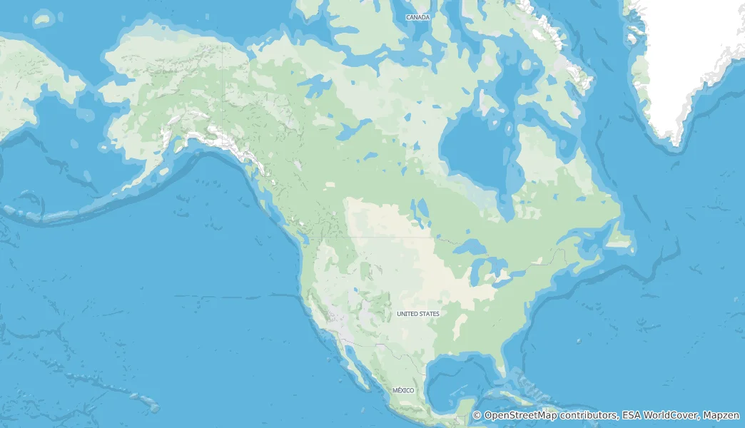 Map of United States