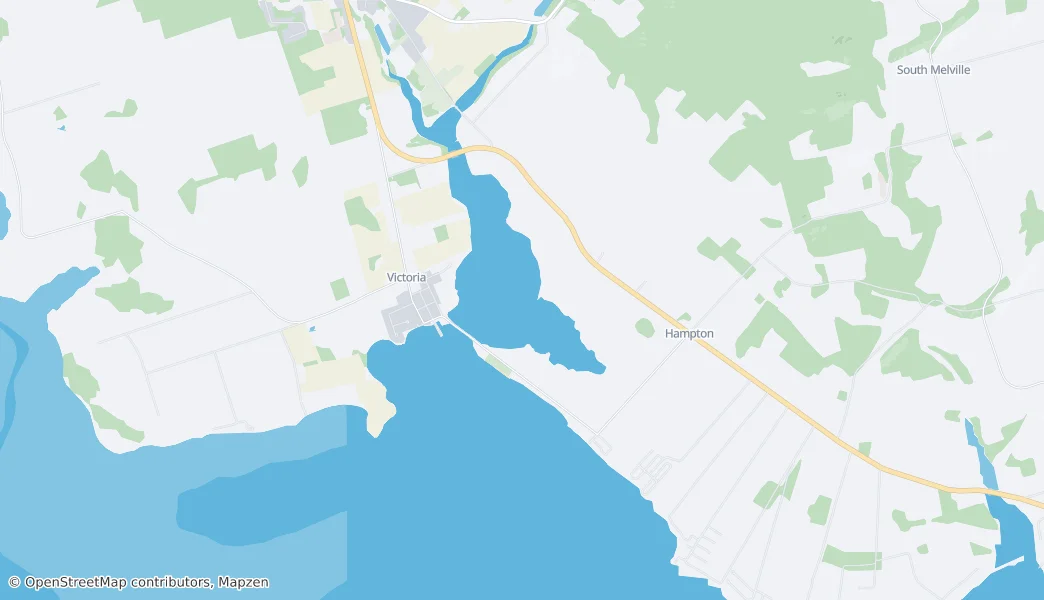 Victoria Harbour — Map