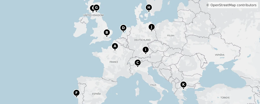 Map of Europe