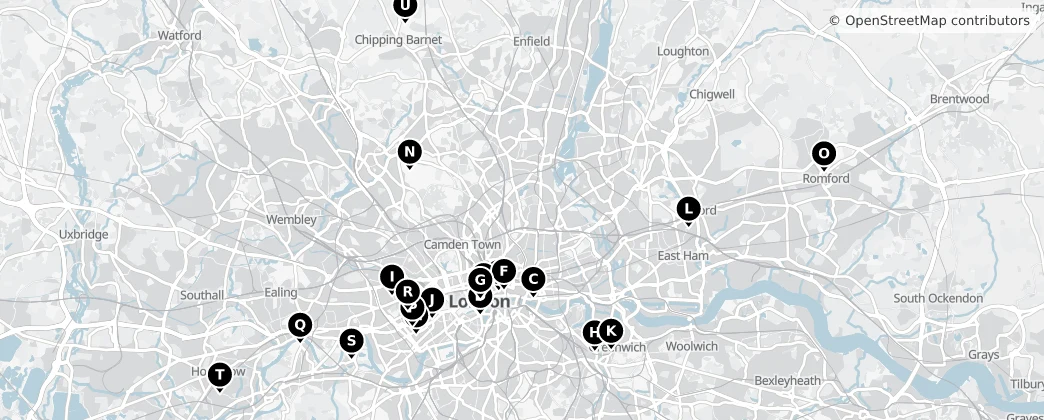 Map of London