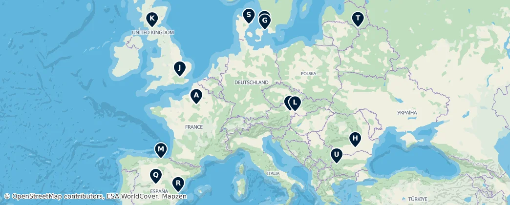 Map of Europe