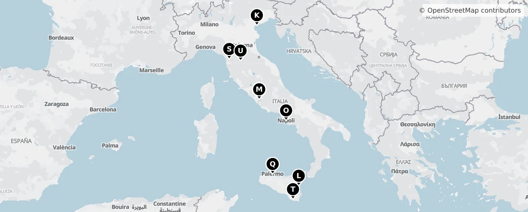 Map of Italy