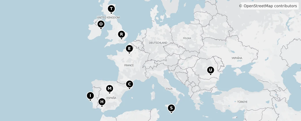 Map of Europe