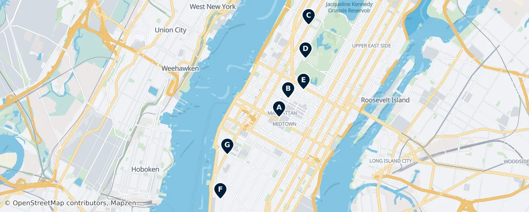 Map of New York City