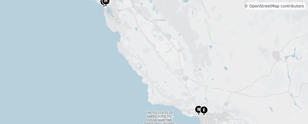 Map of California