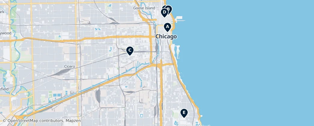 Map of Chicago