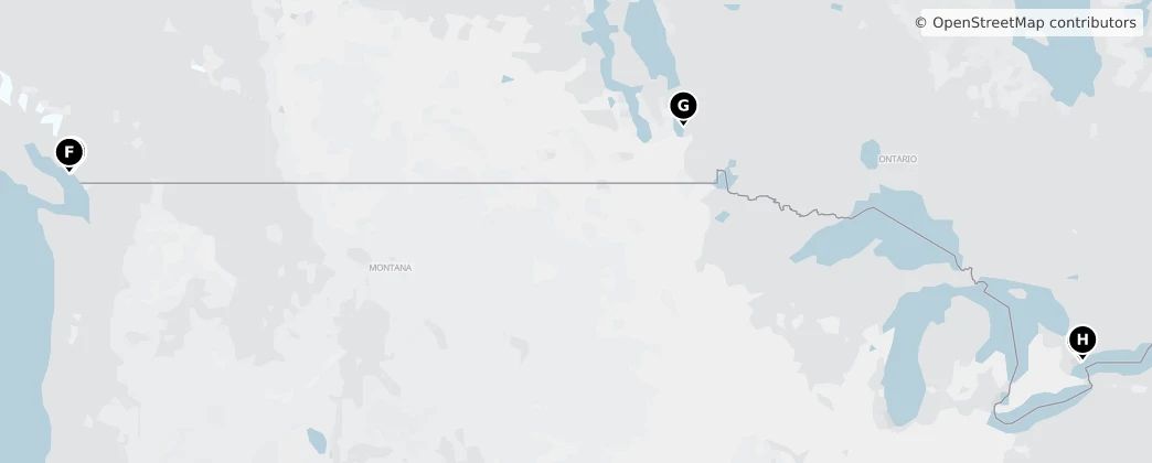 Map of Canada